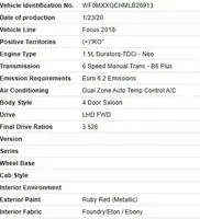 FORD FOCUS