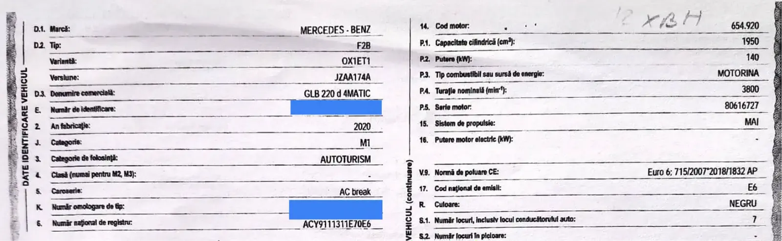 MERCEDES GLB220 - Image 20