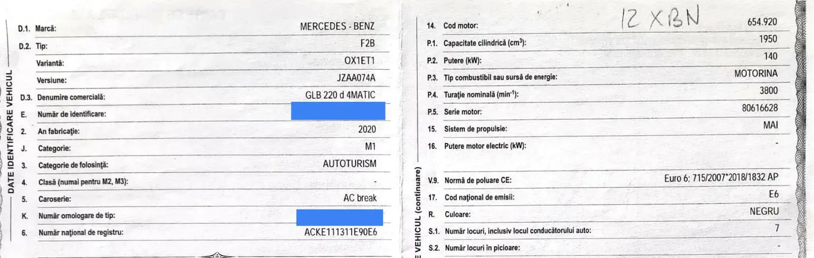 MERCEDES GLB220 - Image 13